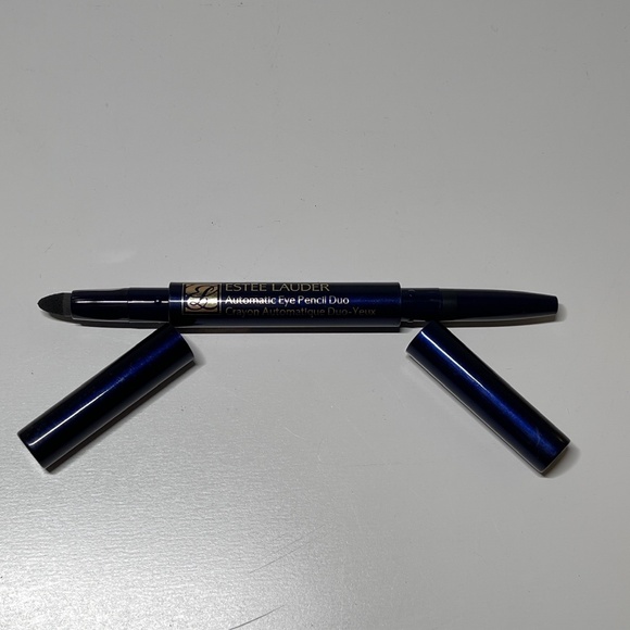 NEW Estee Lauder AUTOMATIC Eye Pencil DUO in 17 Charcoal TESTER - Picture 1 of 6